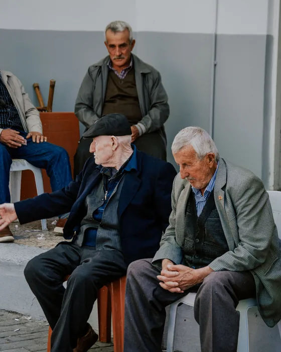 Gruppe junger Leute